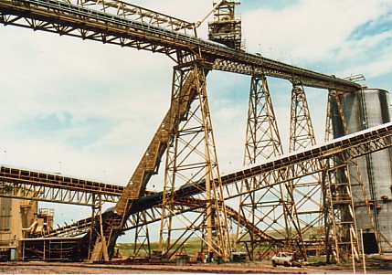 Sandwich Conveyor for Coal Mine, Western USA